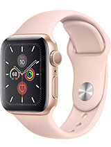 Best available price of Apple Watch Series 5 Aluminum in Swaziland